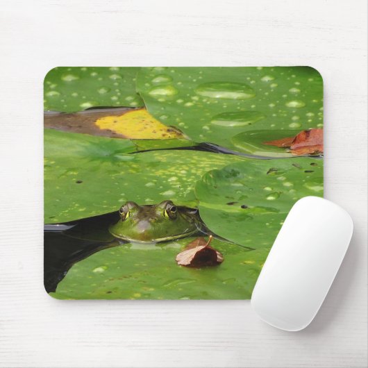 Kikker en Lily Pads Muismat (Met muis)