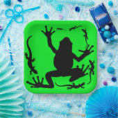 Kikker en luiers papieren bordje (Feest)