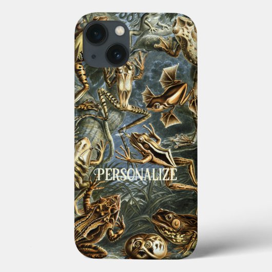 Kikker en pad Ernst Haeckel Case-Mate iPhone Case (Achterkant)