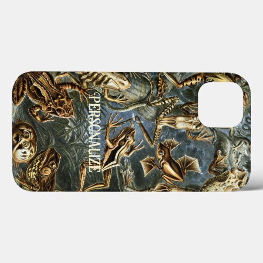 Kikker en pad Ernst Haeckel  Case-Mate iPhone Case (Achterkant (horizontaal))