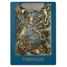 Kikker en pad Ernst Haeckel 