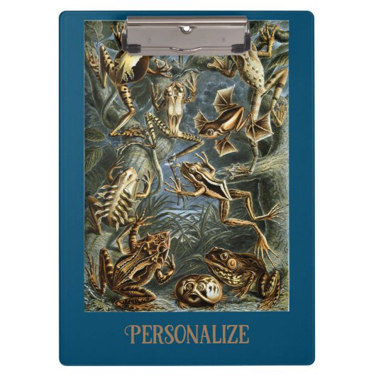 Kikker en pad Ernst Haeckel  Klembord (Voorkant)