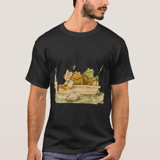 Kikker en pad vissen t-shirt (Voorkant)