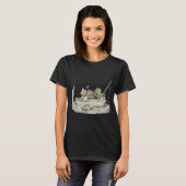 Kikker en Pad Vissen T-shirt (Voorkant volledig)