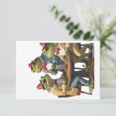 Kikker en pad: We moeten stoppen met eten... Kaart (Staand voorkant)