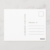 Kikker en paddenstoel | Je maakt me hap Briefkaart (Achterkant)