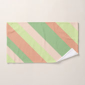 Kikker en paddenstoelen met strepen bad handdoek (Handdoek)