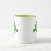 Kikker en vlieg mok (Midden)