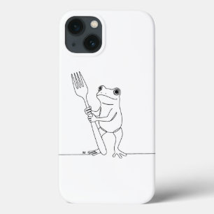 Kikker en vork Case-Mate iPhone case