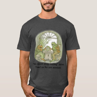 Kikker en vriend eten koekjes t-shirt