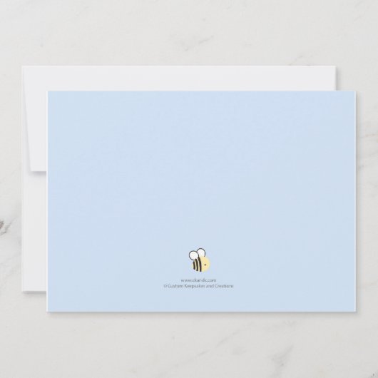 Kikker- en Vriendenuitnodiging Kaart (Achterkant)