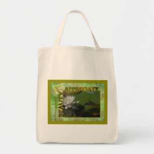 Kikker en water Lily Appreciate Beauty Bag Tote Bag