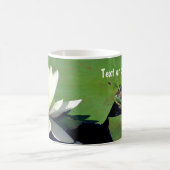 Kikker- en waterlat, speciaal gepersonaliseerd koffiemok (Center)