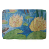 Kikker en waterlilies Bath Mat (Voorkant)