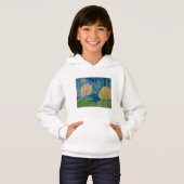 Kikker en waterlilies Hoodie (Voorkant volledig)
