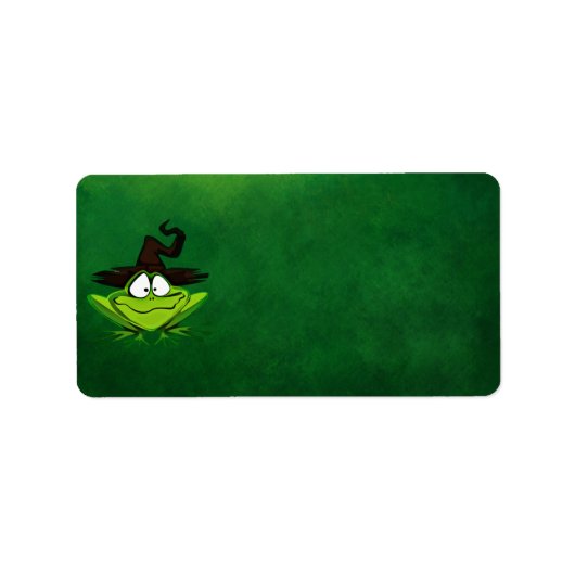 Kikker Etiket (Voorkant)