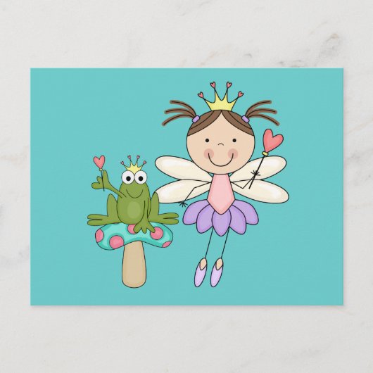 Kikker Fair Swamp Magic Tshirts en Gifts Briefkaart (Voorkant)