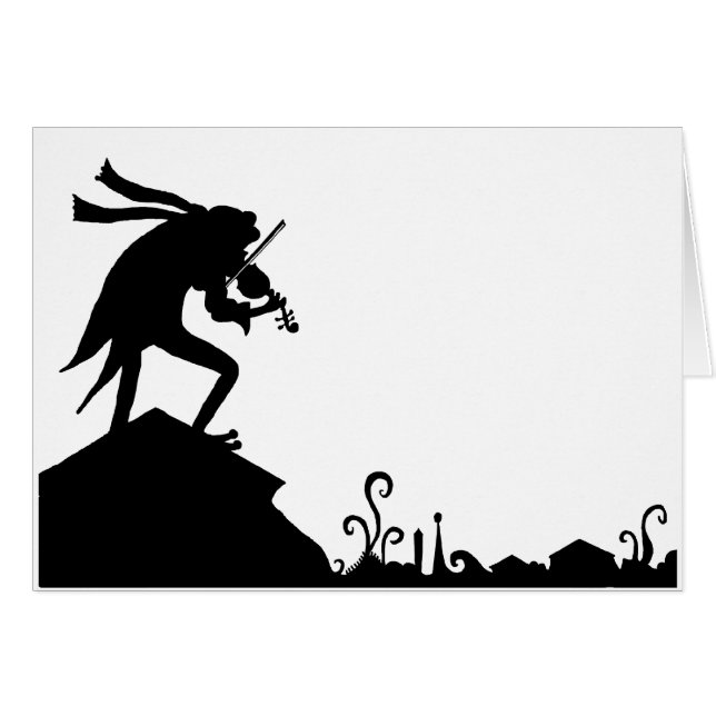 Kikker Fiddler op het dak (Voorkant Horizontaal)