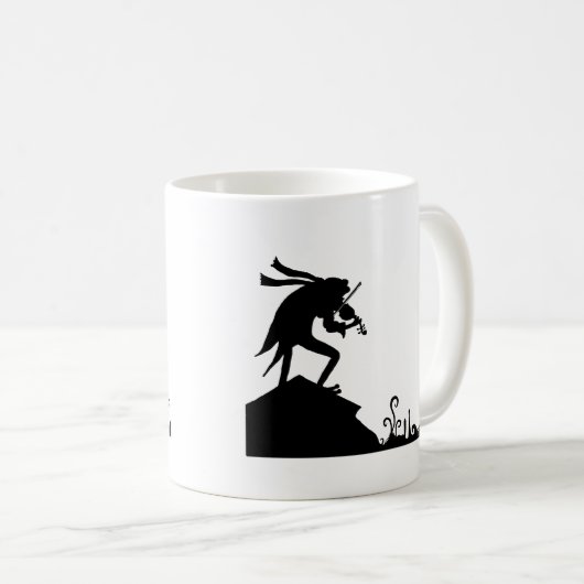 Kikker Fiddler op het dak Koffiemok (Voorkant rechts)