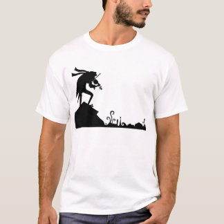 Kikker Fiddler op het dak T-shirt