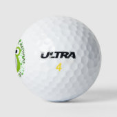 Kikker Fijne 1e vaderdag Golfballen (Logo)