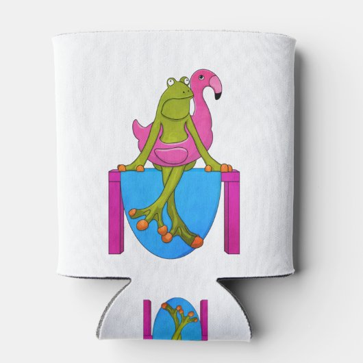 Kikker & Flamingo Blikjeskoeler (Achterkant)