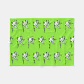 kikker fleece deken (Voorkant (Horizontaal))