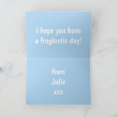 Kikker Folded Kaart (Binnen)