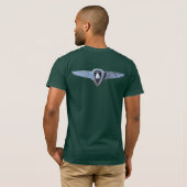 Kikker Follies  Plymouth Embleem T-Shirt (Achterkant volledig)
