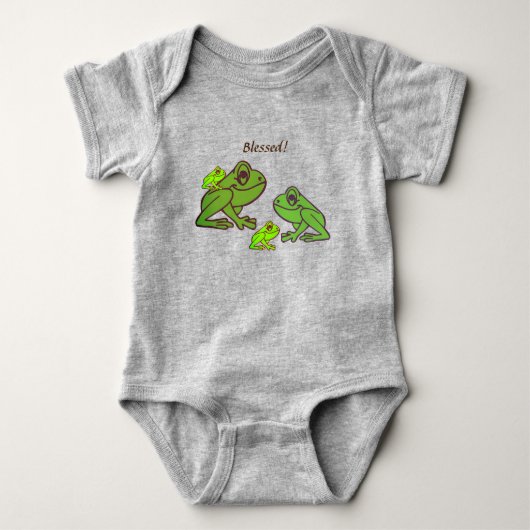 Kikker Fun Baby Body Romper (Voorkant)
