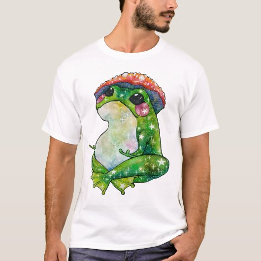 Kikker genaamd Clover T-shirt (Voorkant)