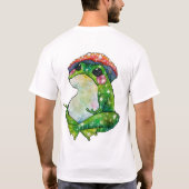 Kikker genaamd Clover T-shirt (Achterkant)