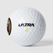 Kikker gezegde U voert Mijn Persoonlijke Ruimte in Golfballen (Logo)