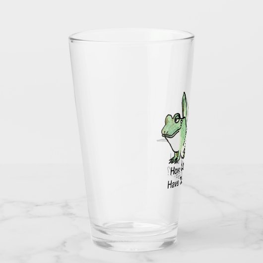 Kikker Glas (Rechts)