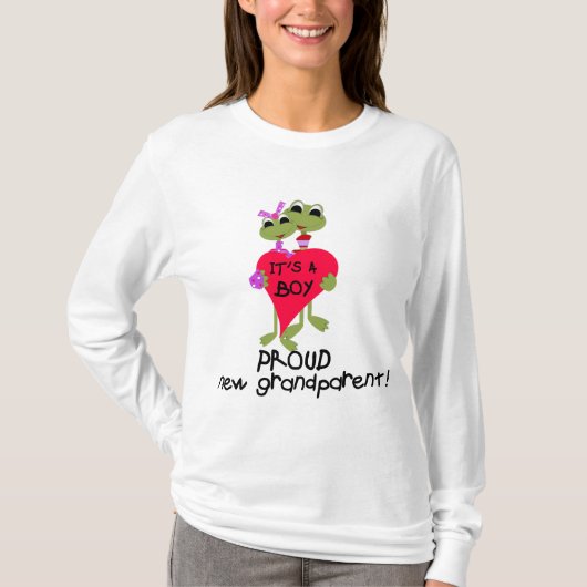 Kikker Grootouder van Jongen Tshirts en Geschenken (Voorkant)
