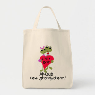 Kikker Grootouder van Jongen Tshirts en Geschenken Tote Bag