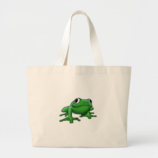 Kikker Grote Tote Bag (Voorkant)