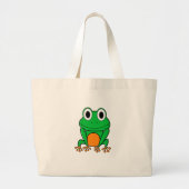 Kikker Grote Tote Bag (Voorkant)
