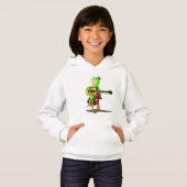 Kikker Guitar Kinder Hoodie Fun (Voorkant volledig)