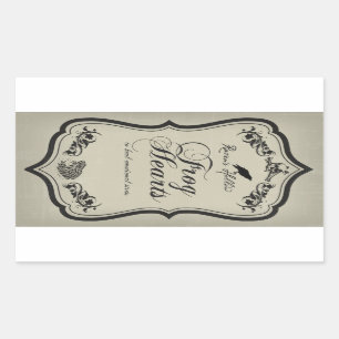 Kikker Halloween Jar Sticker Label