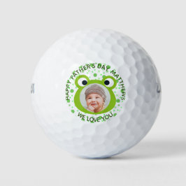 Kikker Happy 1st vaders dag Golf Balls Golfballen