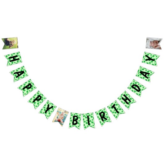 Kikker Happy Birthday Bunting Flags Vlaggetjes (Alle)