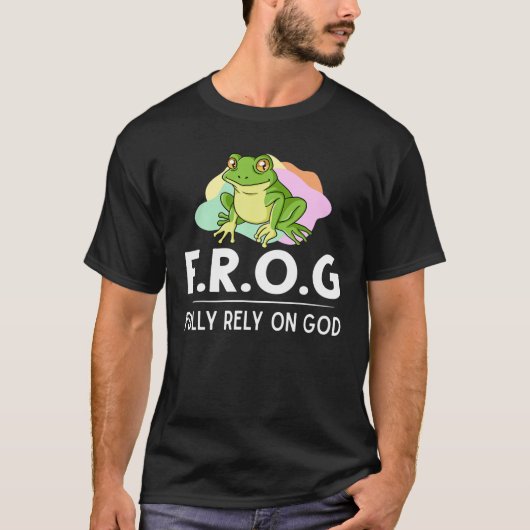 Kikker helemaal op God Gift Toad Catcher T-shirt (Voorkant)