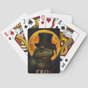 Kikker Hoed Hoog Gotische Surrealist Pokerkaarten