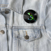 Kikker III van de rode oogboom Ronde Button 5,7 Cm (In situ)