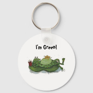 Kikker, ik ben groen! sleutelhanger