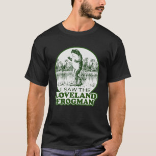 Kikker ik zag de Loveland Frogman T-shirt