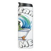 Kikker in bad Nieuwe ik Thermosbeker (Geroteerd rechts)