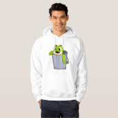 Kikker in Bucket Hoodie (Voorkant volledig)
