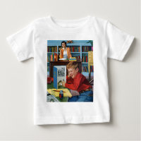 Kikker in de bibliotheek
